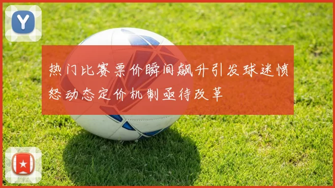 热门比赛票价瞬间飙升引发球迷愤怒动态定价机制亟待改革